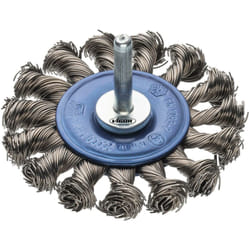 Wheel brush ∙ knotted wire ∙ 75 mm ∙ V6806