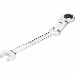 Ratchet head with double joint Box-end side with 12-point profile Presa di forza: Profilo a doppio esagono esterno, Profilo e ...
