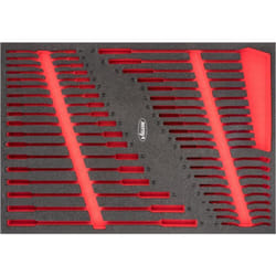 Vigor - Soft foam insert ∙ empty ∙ V6807-L ∙ l x w x h: 563 mm x 393 mm x 35 mm