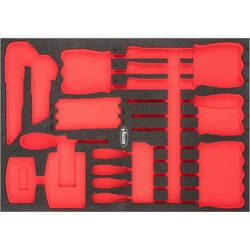 Vigor - Soft foam insert ∙ empty ∙ V6814-L ∙ l x w x h: 563 mm x 393 mm x 35 mm