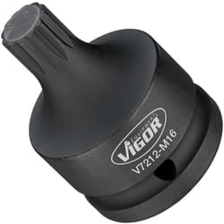 Impact screwdriver socket ∙ V7212-M16 ∙ Attacco quadro, cavo, 3/4 di pollice (20 mm) ∙ Profilo poligonale interno xzn ∙ Size M16