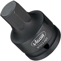 Impact screwdriver socket ∙ V7212-H21 ∙ Attacco quadro, cavo, 3/4 di pollice (20 mm) ∙ Profilo esagonale interno ∙ Size 21 mm