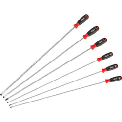 Vigor - Screwdriver set ∙ extra long ∙ V4432/6 ∙ Profilo ad intaglio, Profilo intaglio a croce ph ∙ 600 mm