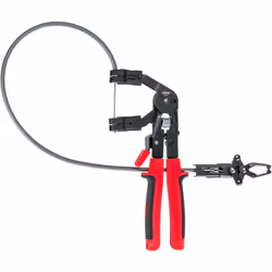 Operation of hard-to-reach fuel line clutches Flexible bowden cable No damage to the clutches and hoses due to proper operati ...