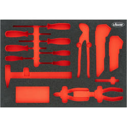 Vigor - Soft foam insert ∙ empty ∙ V5111N-L ∙ l x w x h: 563 mm x 393 mm x 35 mm