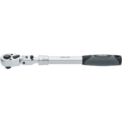 Vigor - Telescopic reversible ratchet with hinge joint ∙ V6612N ∙ Attacco quadro, massiccio, 1/2 di pollice (12,5 mm) ∙ 490 mm