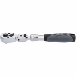 Telescopic range 175 – 225 mm 180° swivel head with locking mechanism Quick-release press-button Presa di forza: Attacco quad ...