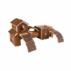 TRIXIE 6163, Casa, Criceto, Mouse, Legno, Legname, 470 mm, 220 mm