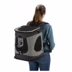 TRIXIE 4047974289440, Trasportino morbido per animali domestici, Zaino porta-animali domestici, Cane, 12 kg, Carico superiore ...