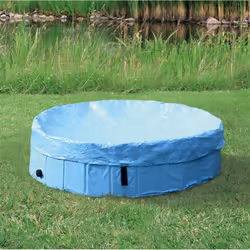 TRIXIE 39487, Custodia, Blu, Plastica, Rotondo