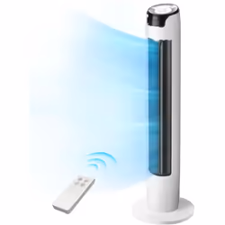 6 snelheden, simula natuurlijke, snooze, vento normale e confortevole, 12 uur timer, display LED extra groot, oscillazione a  ...