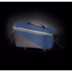 racktime Talis, Posteriore, Borsa da bicicletta, Blu, Grigio, 8 L, 10 kg, 220 mm