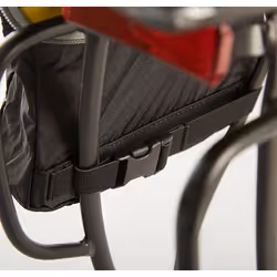 racktime Talis Plus Posteriore Borsa da bicicletta 8 L Poliestere Nero, Grigio - Vista aggiuntiva 4