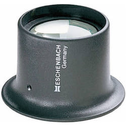 Eschenbach - 1124110 Lente d'ingrandimento per orologiaio Ingrandimenti: 10 x Lente: (ø) 25 mm Antracite