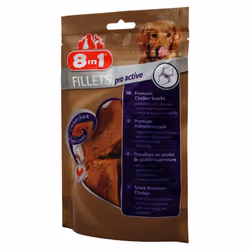 8in1 Fillets Pro Active Cane Premio Pollo 80 g - Vista aggiuntiva 5
