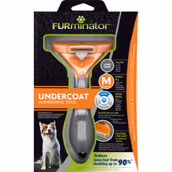 FURminator 8117940112464 pettine e spazzola per animali Nero, Arancione Cane Spazzola rimuovi pelo - Vista aggiuntiva 5