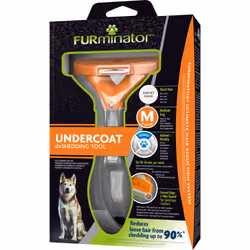 FURminator 8117940112396 pettine e spazzola per animali Nero, Arancione Cane Spazzola rimuovi pelo - Vista aggiuntiva 4
