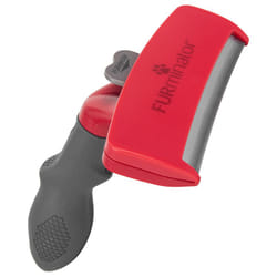 FURminator 4048422144274 pettine e spazzola per animali Grigio, Rosso Cane Spazzola rimuovi pelo