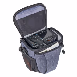 PEDEA 65065410 custodia per fotocamera Custodia a fondina Grigio - Vista aggiuntiva 4