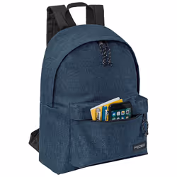 PEDEA Style 33,8 cm (13.3") Zaino Nero, Blu
