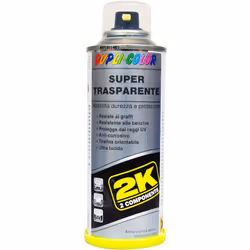 Vernice arilica spray super trasparente 160 ml; Protezione ideale per i vostri lavori artistici; Per metallo, acciaio, allumi ...