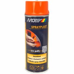 Spray plast vernice arancio lucido pelabile 400 ml; Pellicola spray rimovibile; Vernice speciale elastica; Crea una pellicola ...