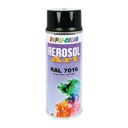Motip - Vernice spray colorata aerosol Art grigio lucido ral 7016 Bomboletta spray da 400 ml (Per 6)