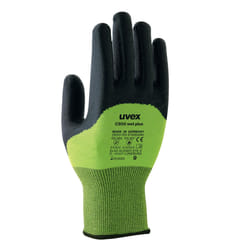 Uvex C500 wet plus Nero, Verde Polietilene, Viscosa, Poliammide, Vetroresina 1 pz