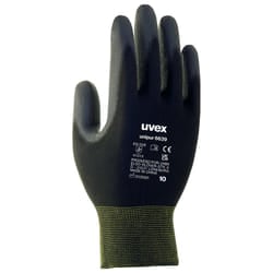 Uvex 60248 Guanti da fabbrica Nero Poliuretano, Poliammide 1 pz