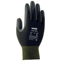 Uvex 60248 Guanti da fabbrica Nero Poliuretano, Poliammide 1 pz