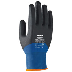 Uvex 6006108 Guanto protettivo Antracite, Blu, Grigio Elastan, Poliammide 1 pz