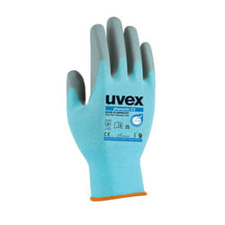 Uvex 6008011 Guanto protettivo Blu, Grigio Polietilene, Elastan, Poliammide 1 pz
