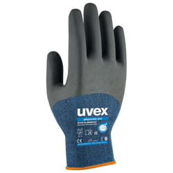 Uvex 6006206 Guanto protettivo Antracite, Blu, Grigio Elastan, Poliammide, Viscosa 1 pz