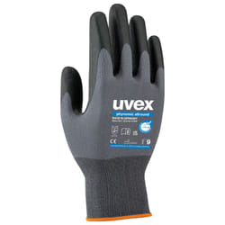 Uvex 6004912 Guanto protettivo Nero, Grigio Elastan, Poliammide 1 pz