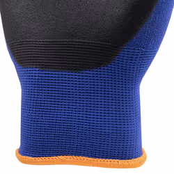 Uvex 6002711 Guanto protettivo Guanti da officina Antracite, Blu Elastan, Poliammide 1 pz