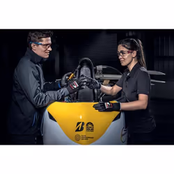 Uvex 60038 Guanti da officina Nero Carbonio, Elastan, Poliammide 1 pz - Vista aggiuntiva 3