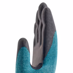 Uvex 60090 Guanti da fabbrica Nero, Verde Polietilene, Elastan, Viscosa, Poliammide, Acciaio 1 pz - Vista aggiuntiva 5