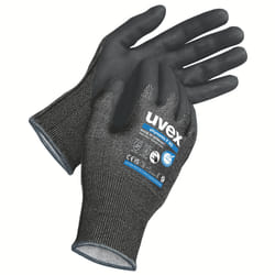 Uvex phynomic F XG Guanti da fabbrica Nero Elastan, Poliammide, Polietilene, Acciaio