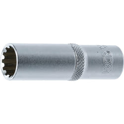 Bgs Technic - Bussola Gear Lock, profonda 10 mm (3/8') 13 mm