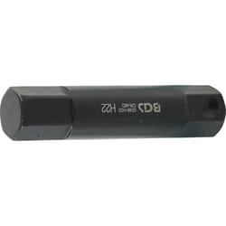 Bgs Technic - Inserto lunghezza 100 mm attacco esagono esterno 22 mm esagono interno 22 mm