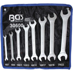 BGS technic Double Open End Spanner Set
