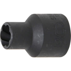 Bgs Technic - Bussola esagonale / cacciavite con profilo elicoidale 12,5 mm (1/2') 10 mm