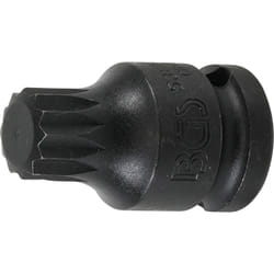 Bgs Technic - Chiave a bussola lunghezza 43 mm 12,5 mm (1/2') poligonale interno (per xzn) M16