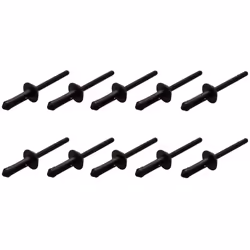 BGS technic 8463-1, Rivetto per tende, Nero, 10 pz, BGS 8463, 5 mm, 15,8 mm
