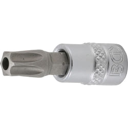 Bgs Technic - Chiave a bussola 6,3 mm (1/4') profilo a t (per Torx) con alesatura T45