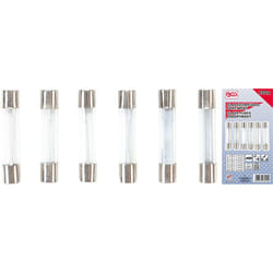 Bgs Technic - Assortimento fusibili in vetro 120 pz.