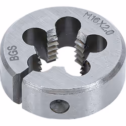 Filiere | M16 x 2,0 x 25 mm Peso del tessuto 0.076 Per filettatura/passo M16 x 2,0 Diametro (C) 38 mm Dimensioni dell'imballa ...