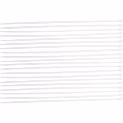 Kraftmann 80776, Fascetta per scala, Nylon, Bianco, 600 mm, 8 mm, 200 pz