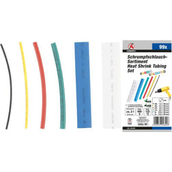 Bgs Technic - Assortimento manicotti termorestringenti colorati 99 pz.