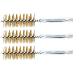 Bgs Technic - Spazzola in ottone 19 mm 6,3 mm (1/4') 3 pz.